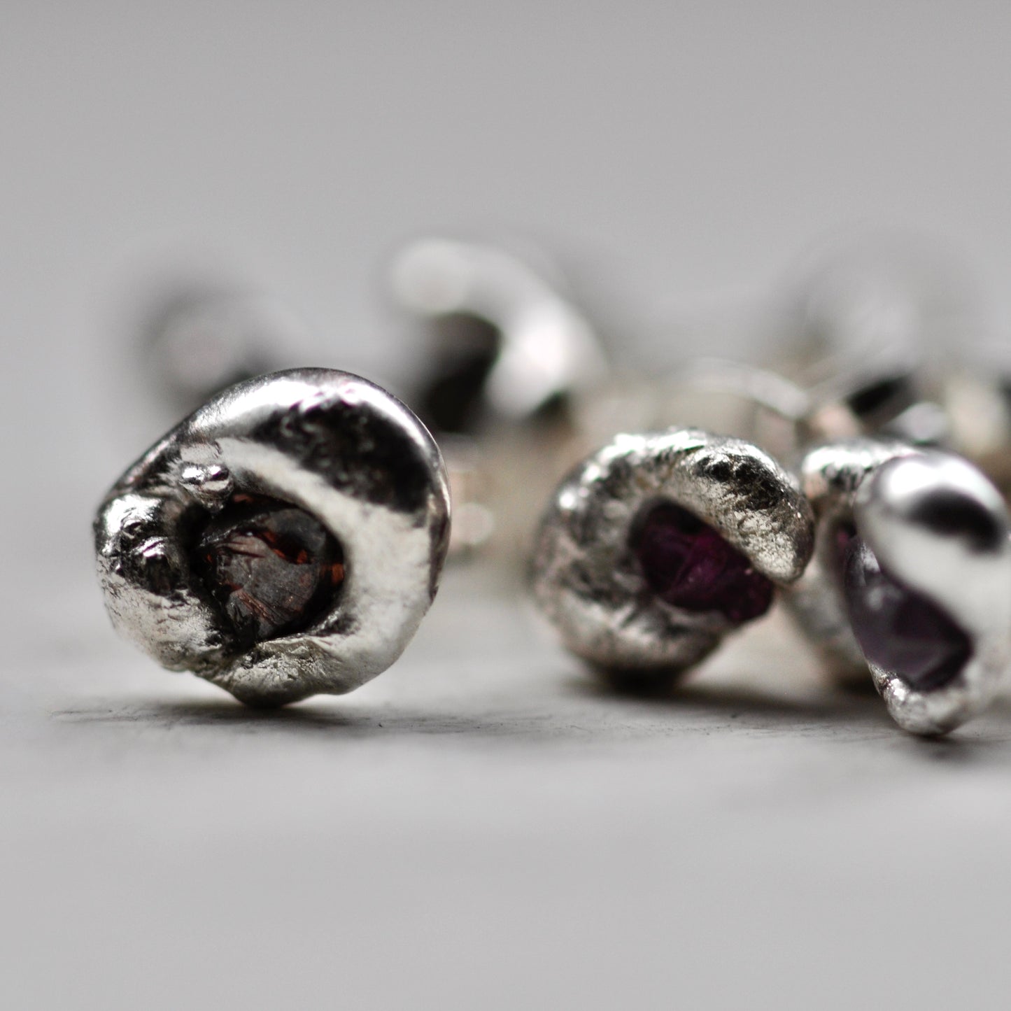 Stone Sapphire Studs