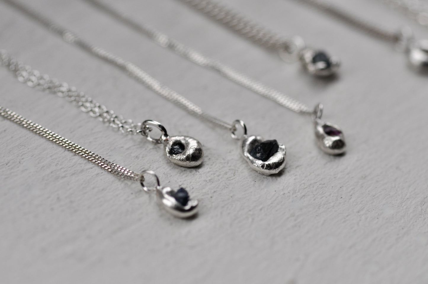 Stone Sapphire Necklace